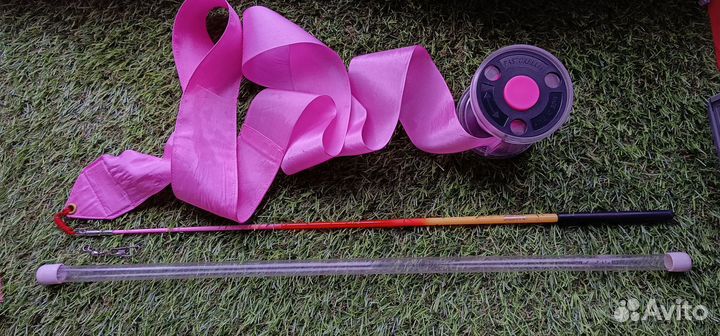 Палочка с лентой и катушкой Sasaki