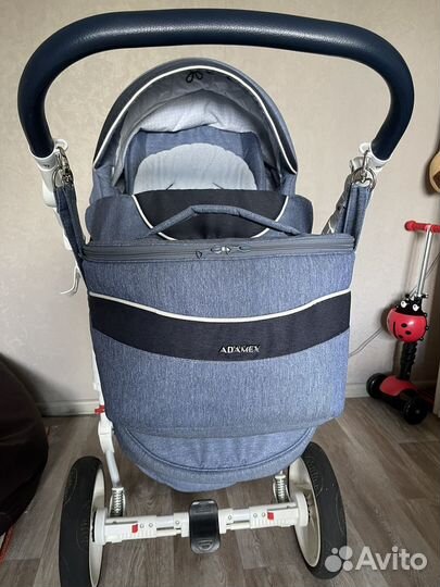 Коляска adamex Monte carbon 3в1
