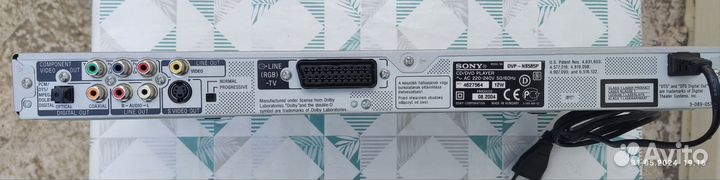 Dvd плеер sony