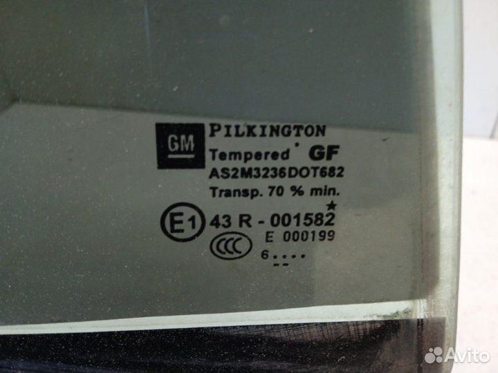 Стекло двери задней правой Opel Astra H 1.6 2006