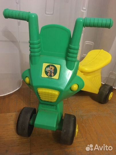 Каталка Огонёк Мишка