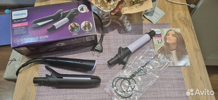 Выпрямитель для волос Philips 2в1 StyleCare