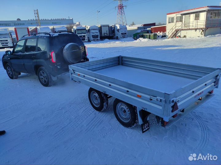 Прицеп со съёмными бортами. Кузов 2,62*1,65м