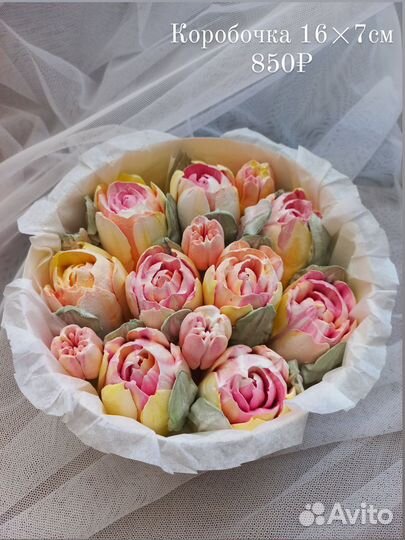 Зефирные коробочки и букеты