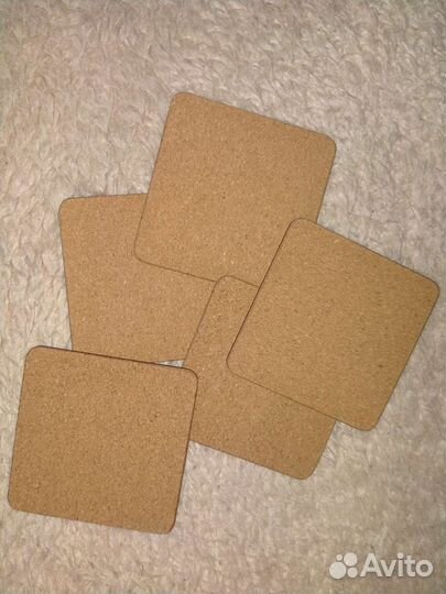 Подставки для горячих кружек, набор