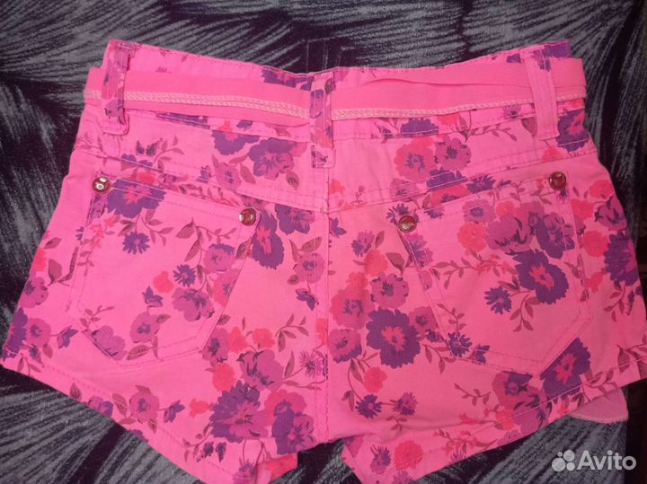 Джинсовые шорты для девочки