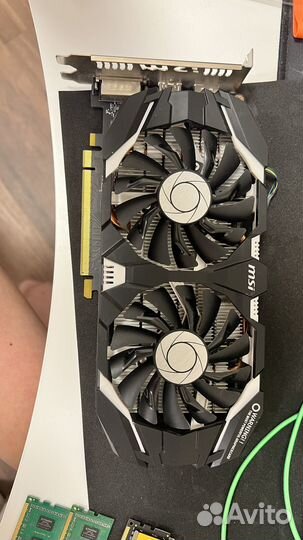 Видеокарта gtx 1060 6gb msi