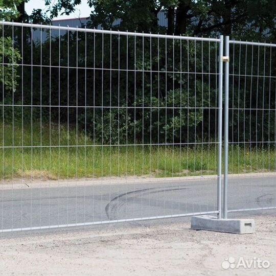 Временное ограждение для стройки