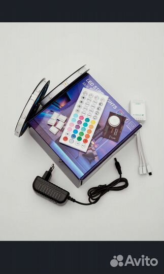 Светодиодная лента rgb Bluetooth 30 метров