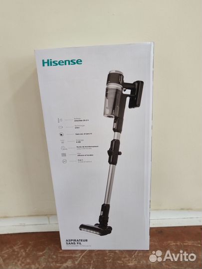 Пылесос ручной Hisense HVC6264BK новый