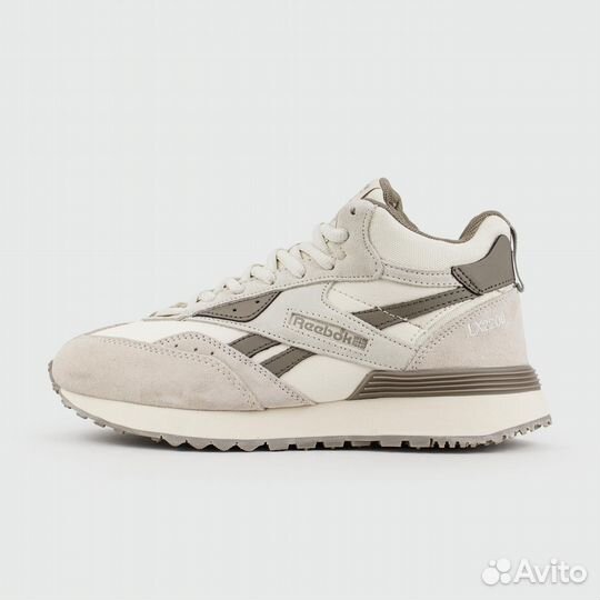 Reebok LX 2200 Mid Grey / White Wmns with Fur