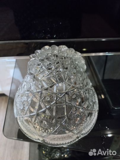 Салатник хрустальный или ваза бу