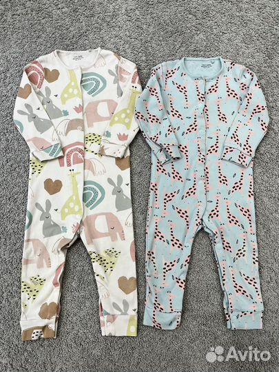 Пакет одежды 80 86 на девочку next hm