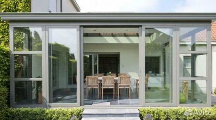 Пластиковые окна. Остекление домов коттеджей дач