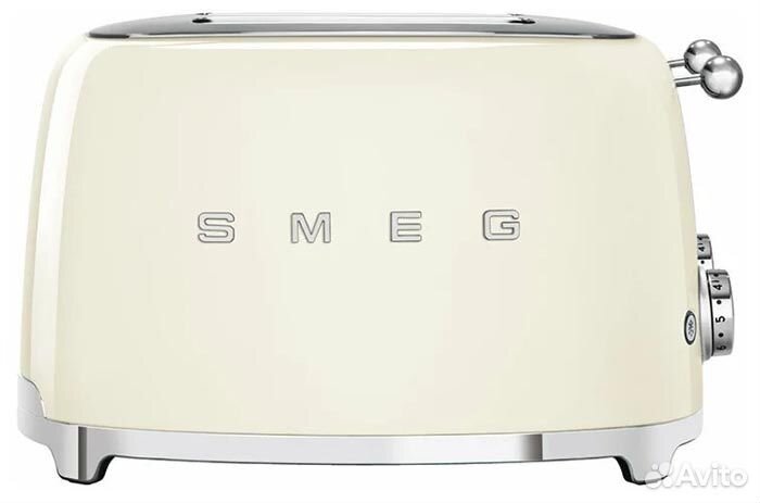 Тостер Smeg TSF03creu, кремовый