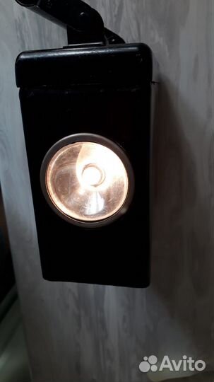 Фонарь аккумуляторный 1968 г. гост 4652-54, СССР