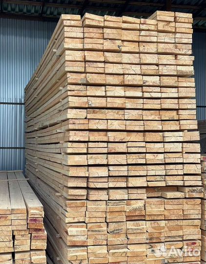 Брус обрезной 100х200х6000мм от производителя