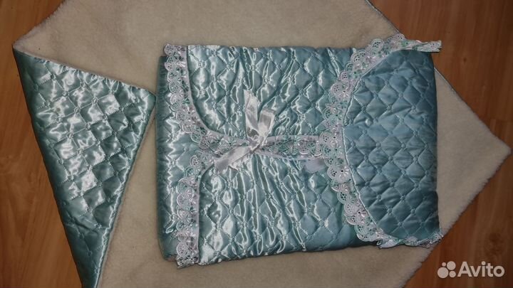 Конверт на выписку зимний для девочки или мальчика