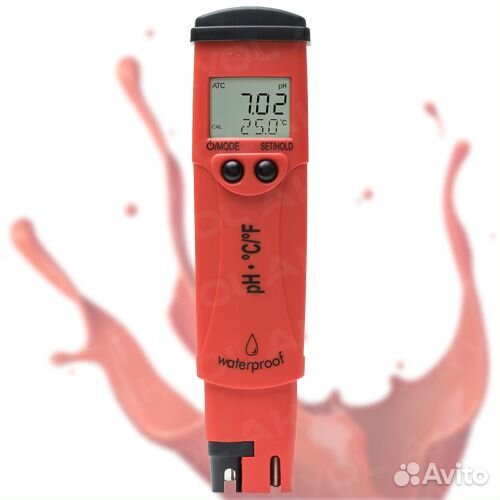 Hanna HI 98128 влагозащищенный рН/С/F-метр
