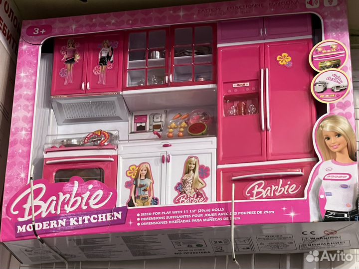 Детская кухня барби