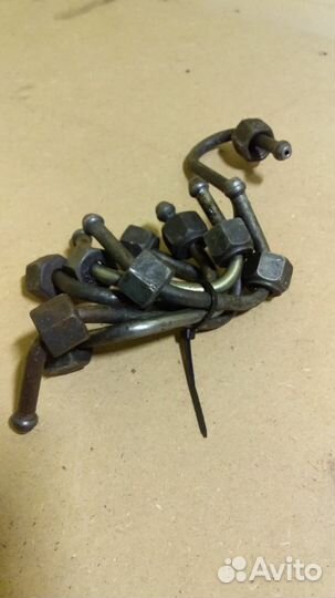 Трубки тнвд комплект Renault 1.9DCI/F9Q 2002-2009