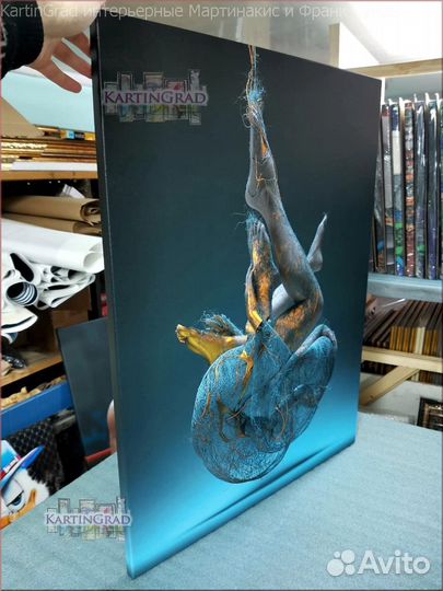 Картина на холсте Адама Мартинакиса 3Д / Арт 65