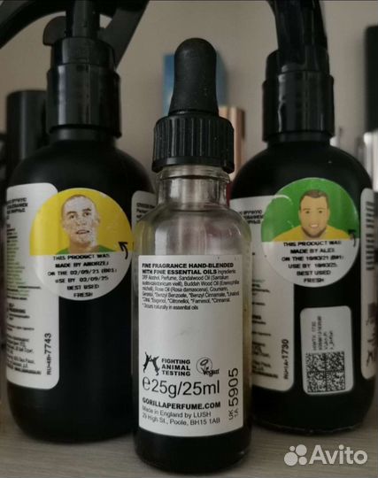 Духи lush, туалетная вода demeter, HFC