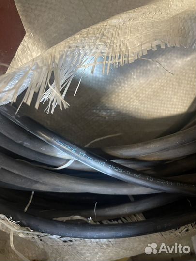 Кабель кгтпхл 1х25 контртс 40 метров