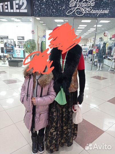 Пальто зимнее для девочки