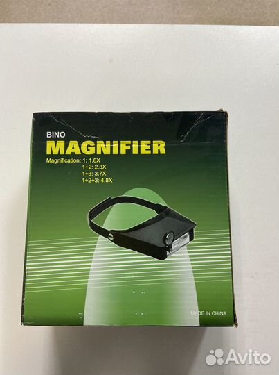 Очки монтажные с дополнительными линзами (1.8x, 2