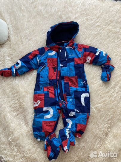 Комбинезон демисезонный crokid 74-80 размер