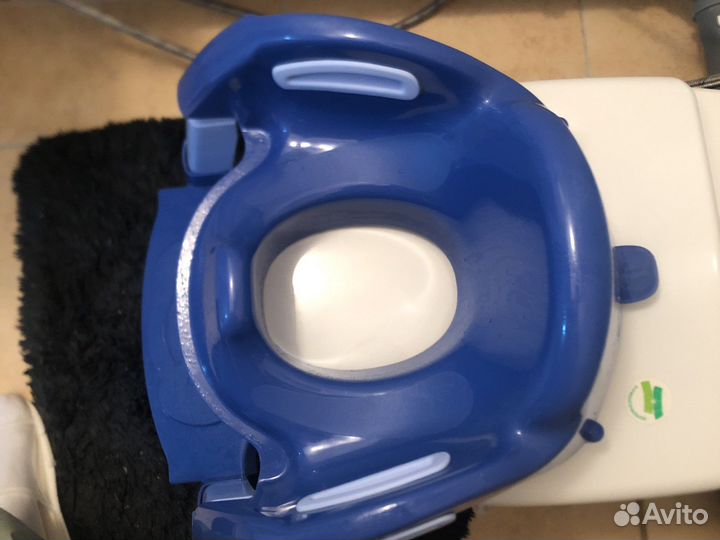 Сидушка на унитаз со ступенькой