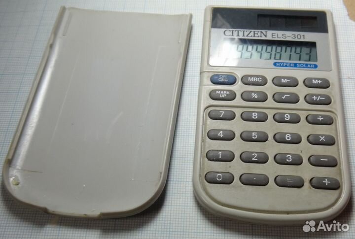 Калькулятор Citizen ELS 301 бу отличное состояние