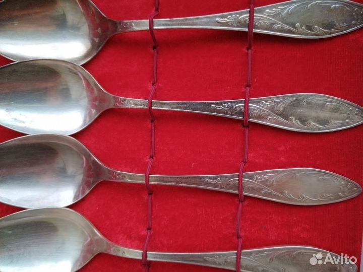 Столовый набор мельхиор