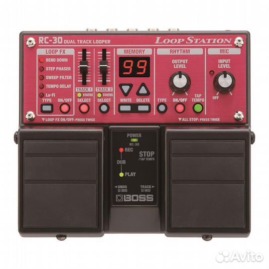 Лупер boss RC 30 (педаль эффектов)