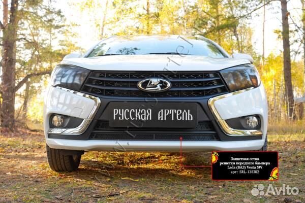 Защитная сетка и зимняя заглушка переднего бамп