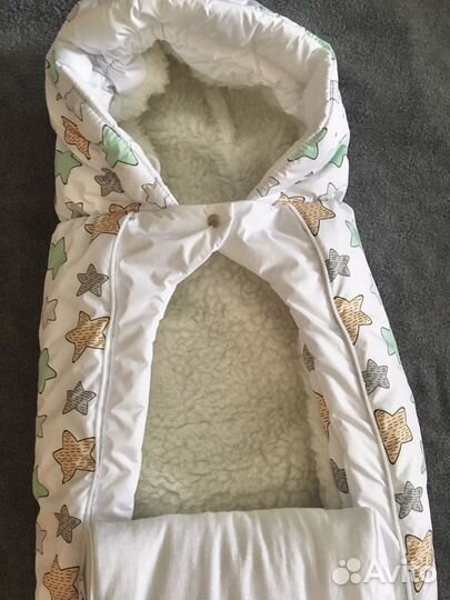 Конверт на выписку зимний