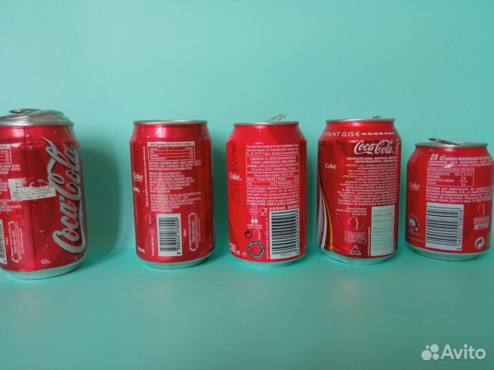 Coca cola. Classic полосы. Синг, Тур, Фин, Исп