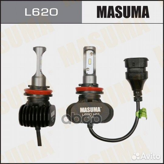 Лампа H11 12V 55W PGJ19-2 LED к-кт 2 шт L620