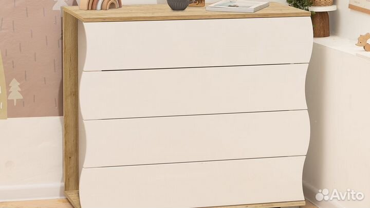 Комод Миранда Крафт Белый