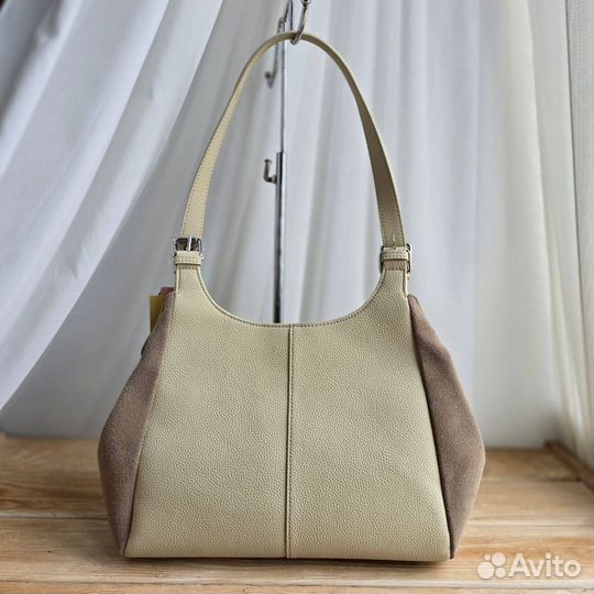 Сумка Coccinelle кожа и замша