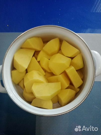 Картофель крупный