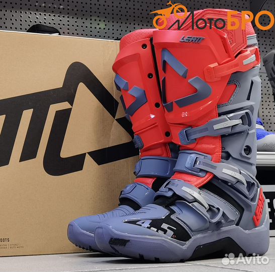Мотоботы эндуро Leatt 4.5 красные