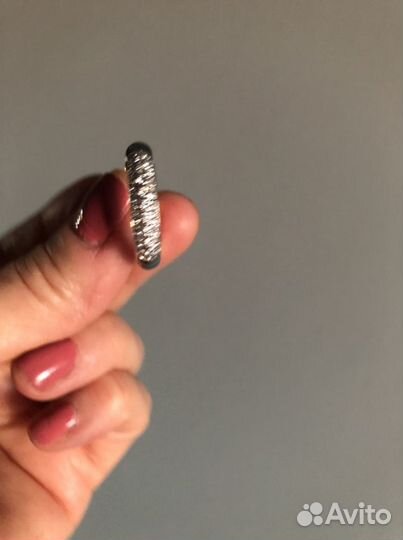 Золотые серьги с 56 бриллиантами, 18 карат.золото