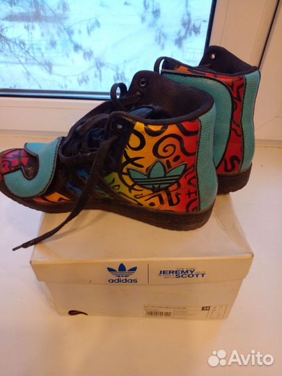 Кроссовки adidas jeremy scott usa 6.5