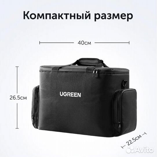 Сумка ugreen LP667 (15236) для переноски портатив