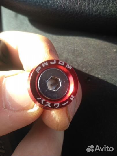 Декоративные шайбы с винтами JDM password