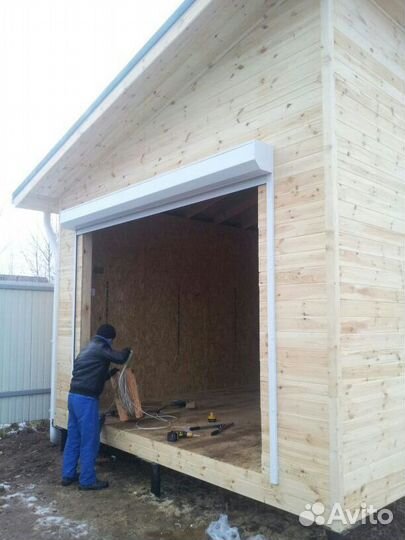 Монтаж, ремонт, секционных ворот, рольставней