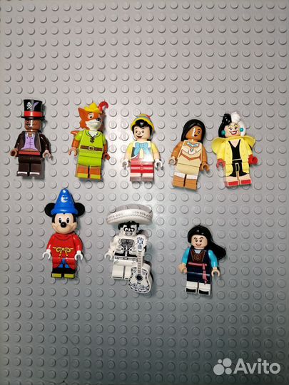 Lego minifigures disney 100