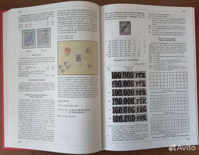 Каталог почтовых марок 1918 - 1940 гг